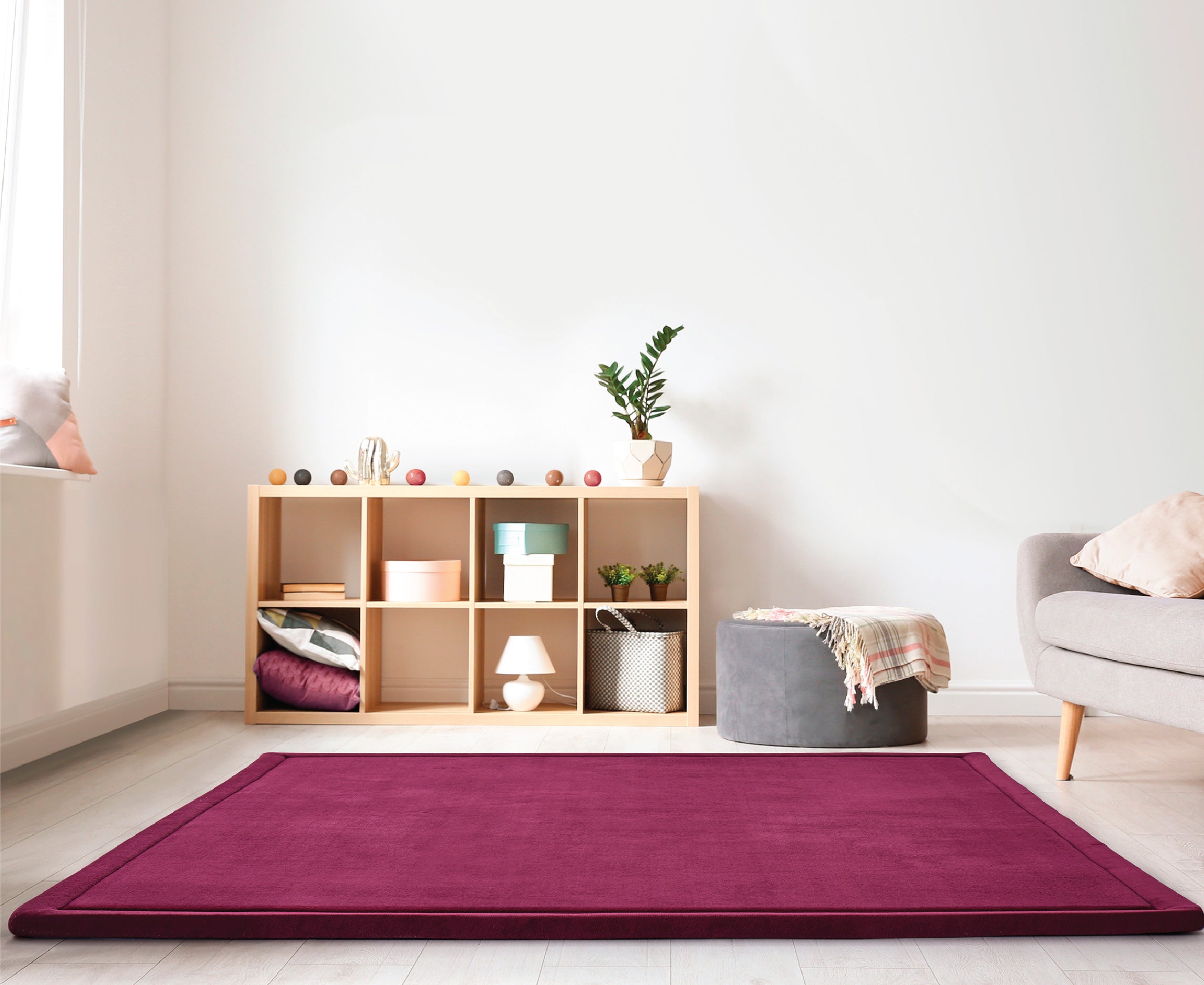 Dark Red Play Mat