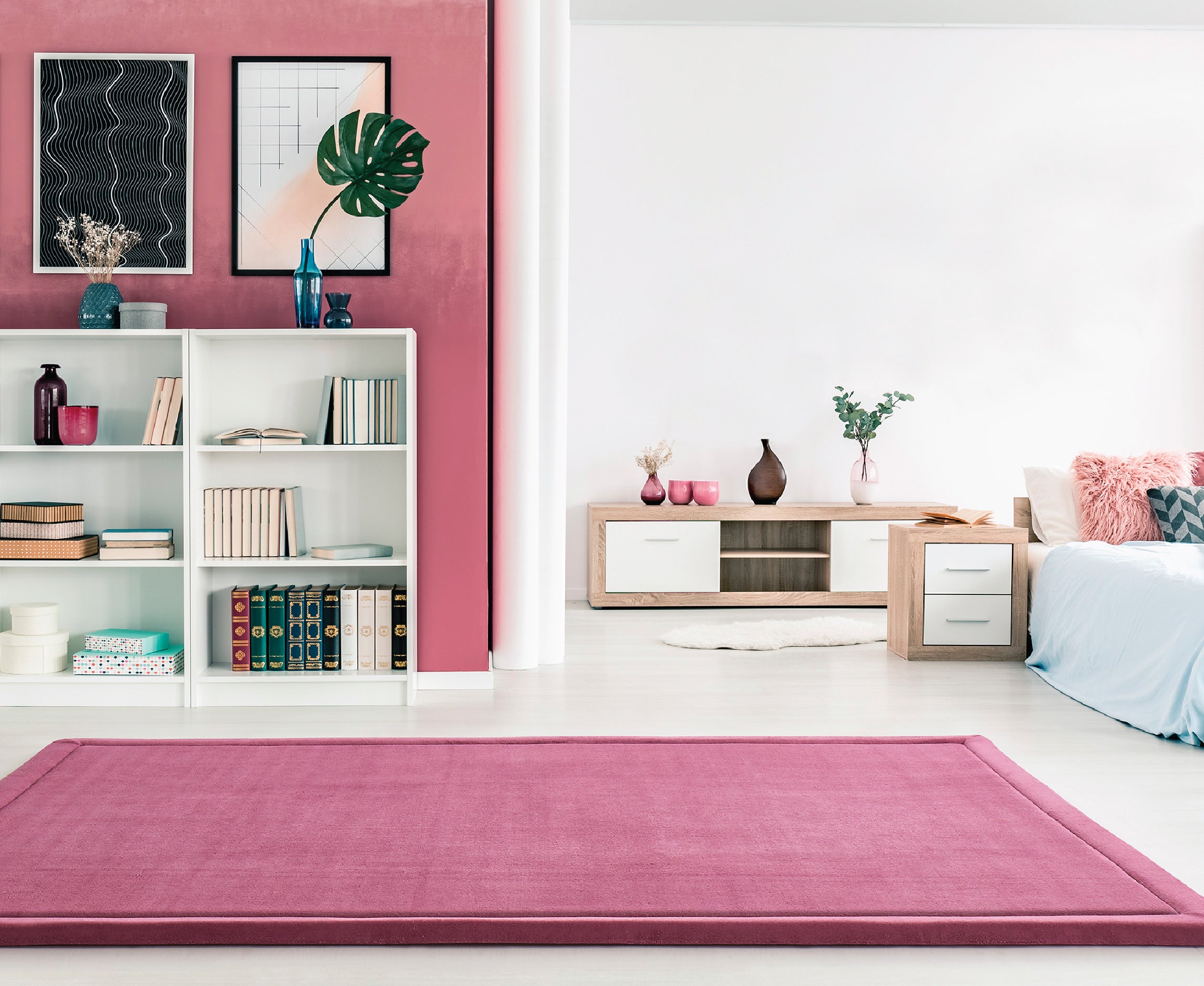 Mulberry Dark Pink Play Mat