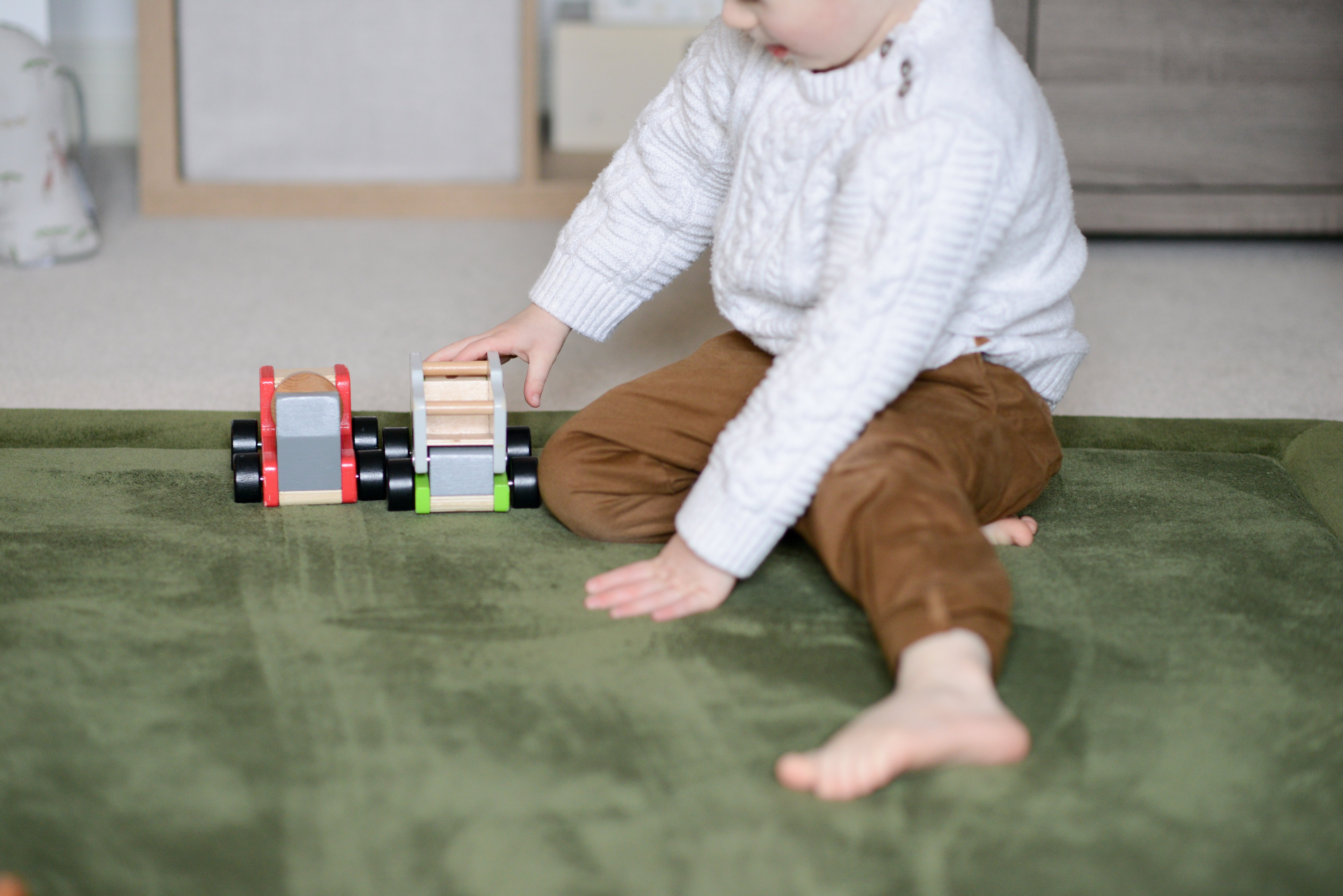 Olive Green Play Mat