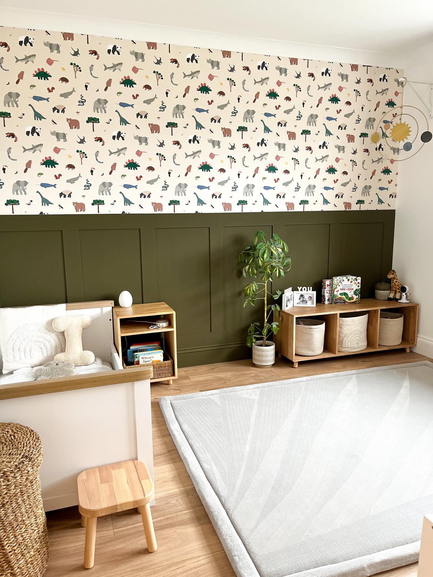 Grey Baby Play Mat | Snug Rug by Momomi Japan